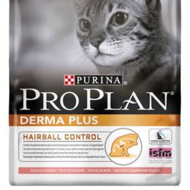 Purina Pro Plan Adult Cat Derma Plus Hairball Control with Salmon Dry 3g