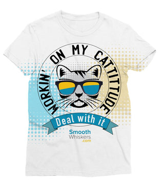 Cattitude Sublimation T-Shirt