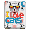 I Love Cats Tablet Case