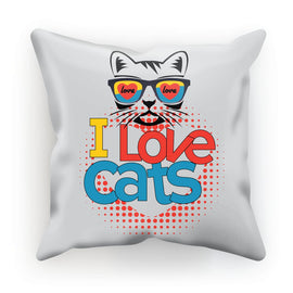 I Love Cats Cushion