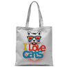 I Love Cats Sublimation Tote Bag