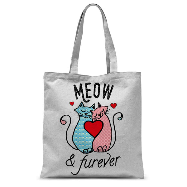 Meow & Furever Tote Bag