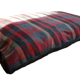 Camden Comfy Cushion Cover Medium Red Check (SRP £16.49)
