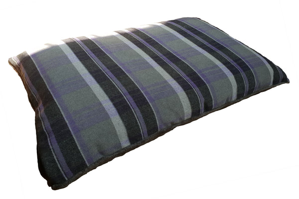 Camden Comfy Cushion Cover Large Purple Check (SRP £25.99)