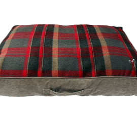 Camden Sleeper Large (71x107x13cm) Red Check (SRP £39.99)