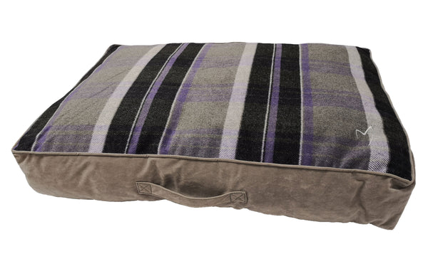 Camden Sleeper Large (71x107x13cm) Purple Check (SRP £39.99)