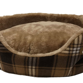 Essence Standard Bed Medium 60cm(24") Brown Check(SRP £25.99