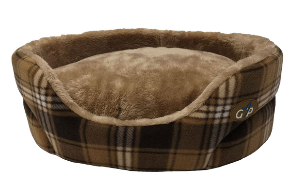 Essence Standard Bed Medium 60cm(24") Brown Check(SRP £25.99