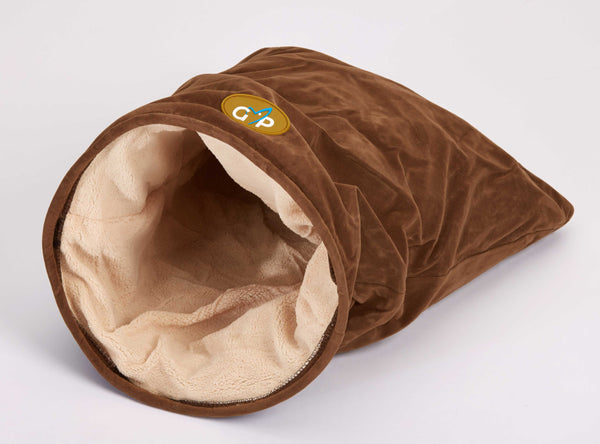 Nordic Crinkle Cat Bag (28x28x46cm) Brown (SRP £9.99)