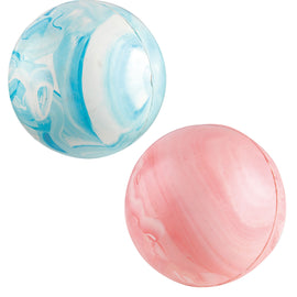 Gor Rubber Ball Large (7.2cm) Pink/Blue (SRP £4.99)
