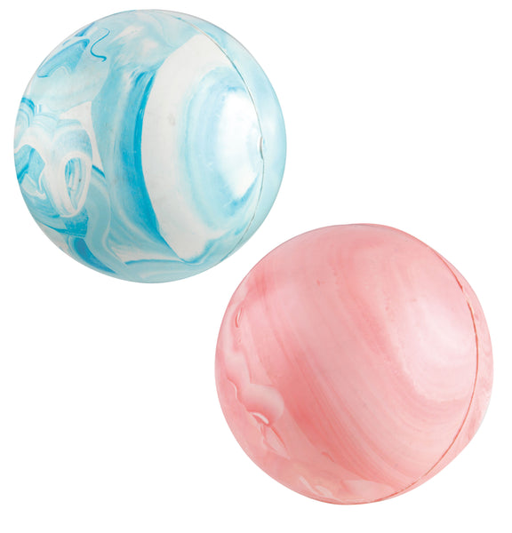 Gor Rubber Ball Large (7.2cm) Pink/Blue (SRP £4.99)