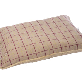Premium Comfy Cushion Large Beige Check (SRP £51.99)