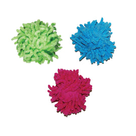 Kong Cat Moppy Ball (8cm) Blue/Pink/Green (SRP £2.49)