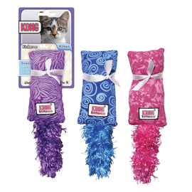 Kong Cat Kickeroo Kitten (21cm) Pink/Blue/Purple (SRP £3.39)