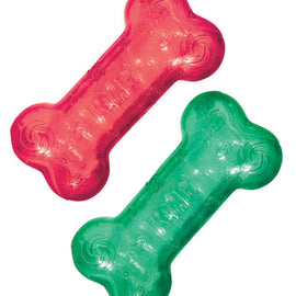 Kong Holiday Squeezz Crackle Bone Medium (SRP £8.29)
