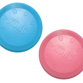 Kong Puppy Flyer Small (17.5cm) Blue/Pink (SRP £8.49)