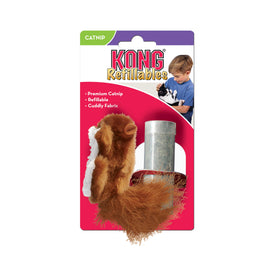 Kong Cat Refillable Catnip Squirrel (17cm) (SRP £3.55)