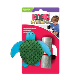 Kong Cat Refillable Catnip Turtle (11cm)  (SRP £3.55)