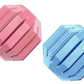 Kong Puppy Activity Ball Medium (7cm) Blue/Pink (SRP £9.15)