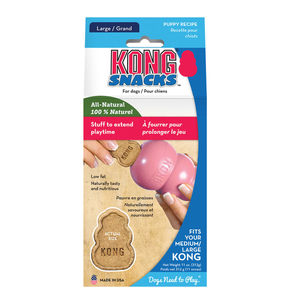 Kong Snacks Puppy Large 312g  (SRP £6.85)