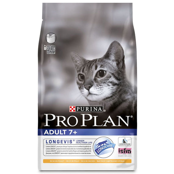 Purina Pro Plan Adult Cat 7+ with Chicken 1.5kg