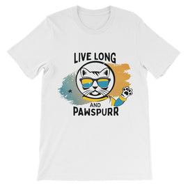 Live Long & Pawspurr Kids T-Shirt