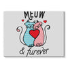 Meow & Furever Canvas