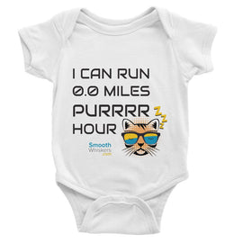 0.0 Miles Purrrr Hour Baby Bodysuit