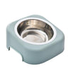 TECHOME New Special Cat Dog Bowl Stainless Steel Bowl PP Chassis Detachable Pet Feeder Home Cat Eating Tool Hygiene Cat Dog Bowl