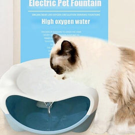 Pet Dog Cat Water Fountain Healthy Hygienic USB Electric Water Dispenser Dog Cat Drinking Fountains